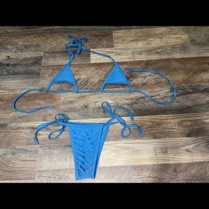 Shein Bikini Blue